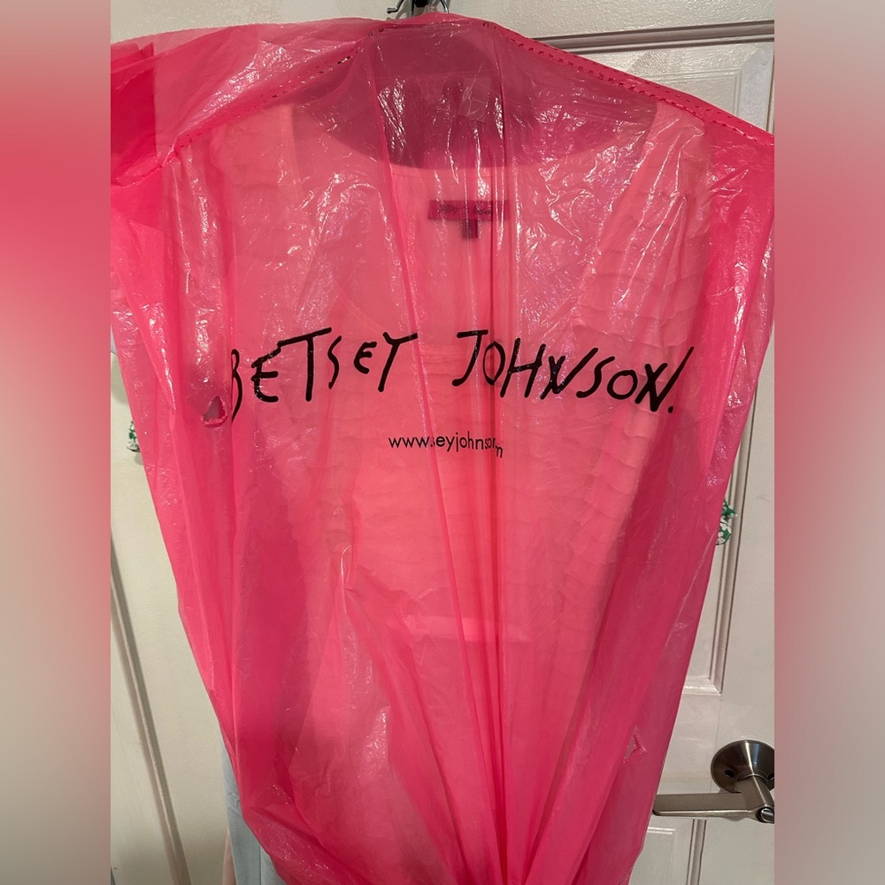 Betsey Johnson Mini Ruffle Dress with Belt β Size US Small - Picture 2 of 4